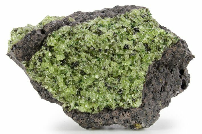 Peridot Crystals in Basalt - Arizona #355072